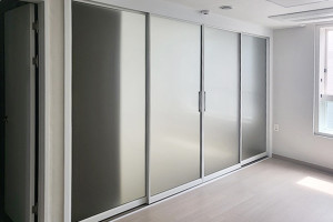 강남구 도곡동, 4연동 슬라이딩 도어로 완성하는 공간 혁신!