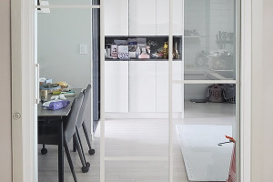 양천구 목동신시가지의 초슬림 3연동 도어: 혁신적인 설치 시공 사례로 공간을 살리다