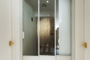 초슬림 3연동 중문으로 완성하는 이문삼익아파트의 고급 인테리어