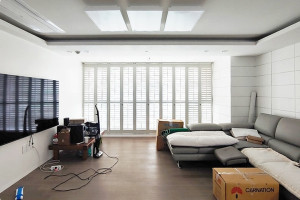 프리미엄 우드 폴딩도어로 변신한 곤지암 아파트 40평 인테리어의 새로운 기준