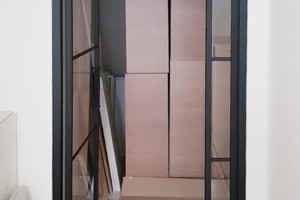 턱 없는 중문으로 완성하는 넉넉한 공간 - 노원구 월계동 한화한진그랑빌 현관 리모델링