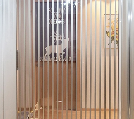 수원 인계동 아파트, 슬라이딩 중문의 마법으로 공간의 재탄생!