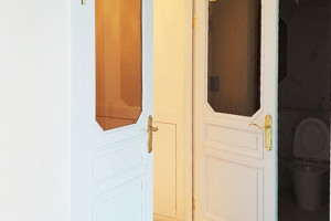 브론즈강화유리와 골드손잡이가 빚어낸 쌍용 스윗닷홈 프렌치도어의 매혹적인 변신