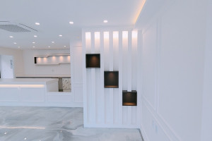 동탄 청계동 올화이트 카페: 실용성과 고급스러움이 어우러진 감성 공간