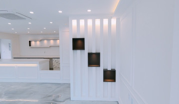 동탄 청계동 올화이트 카페: 실용성과 고급스러움이 어우러진 감성 공간